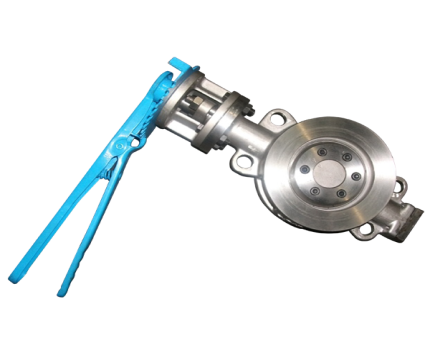 Valvotubi Ind. carbon steel A216WCB wafer butterfly valve ANSI#150 art.40008